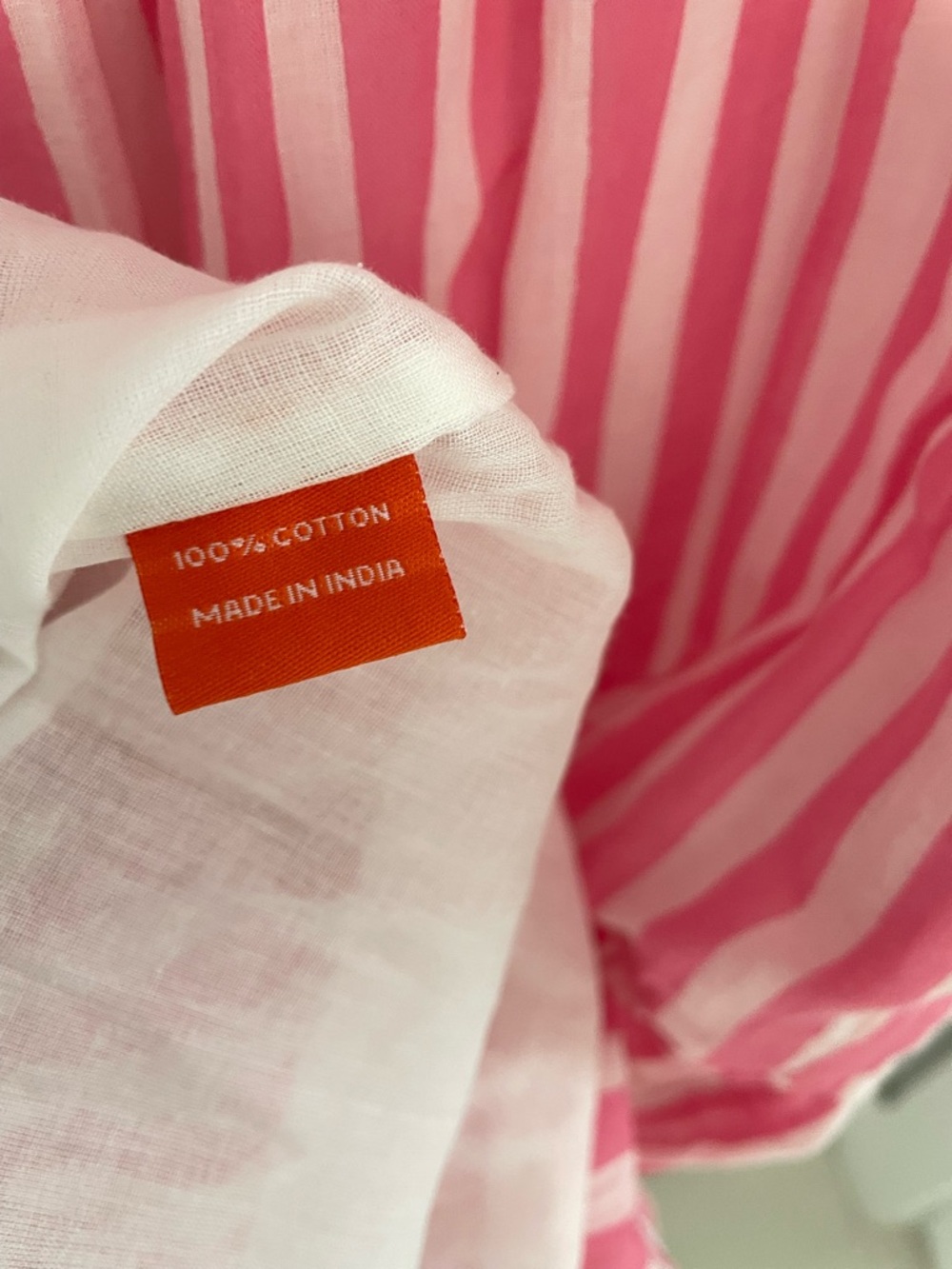 NEW Oliphant Nassau Pink V-Neck Maxi Dress Size XS Striped Coastal Summer.    15 - Picture 8 of 9